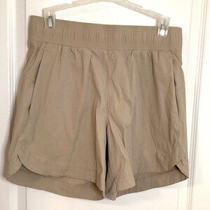 Tuff Athletics Women's Activewear Shorts Beige Size S/P Running Jogging Gym